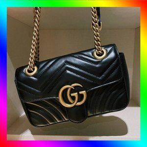 💥Gucci💥 GG Mini Marmont Matelasse Shoulder Bag Crossbody Bag